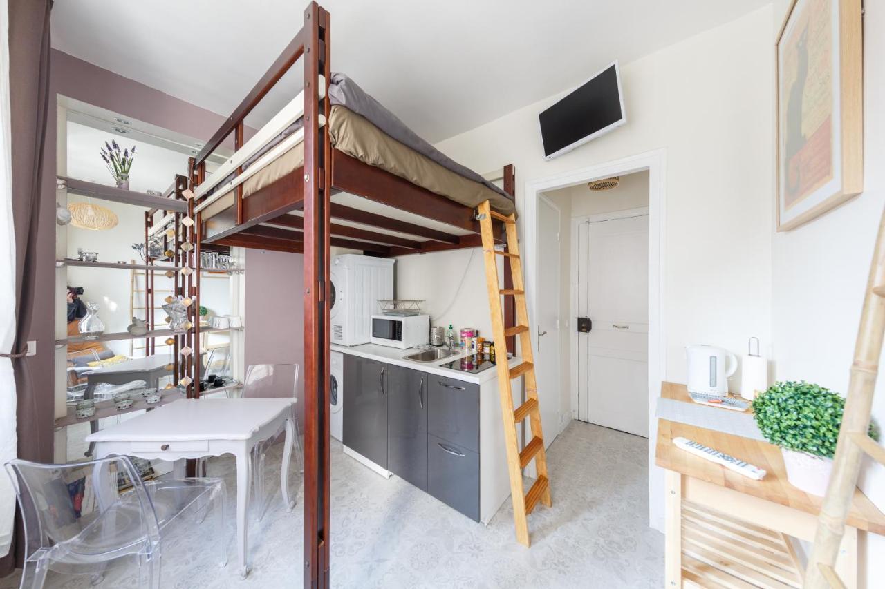Sacre Petit Studio In The Coeur Of Montmartre Paris Extérieur photo