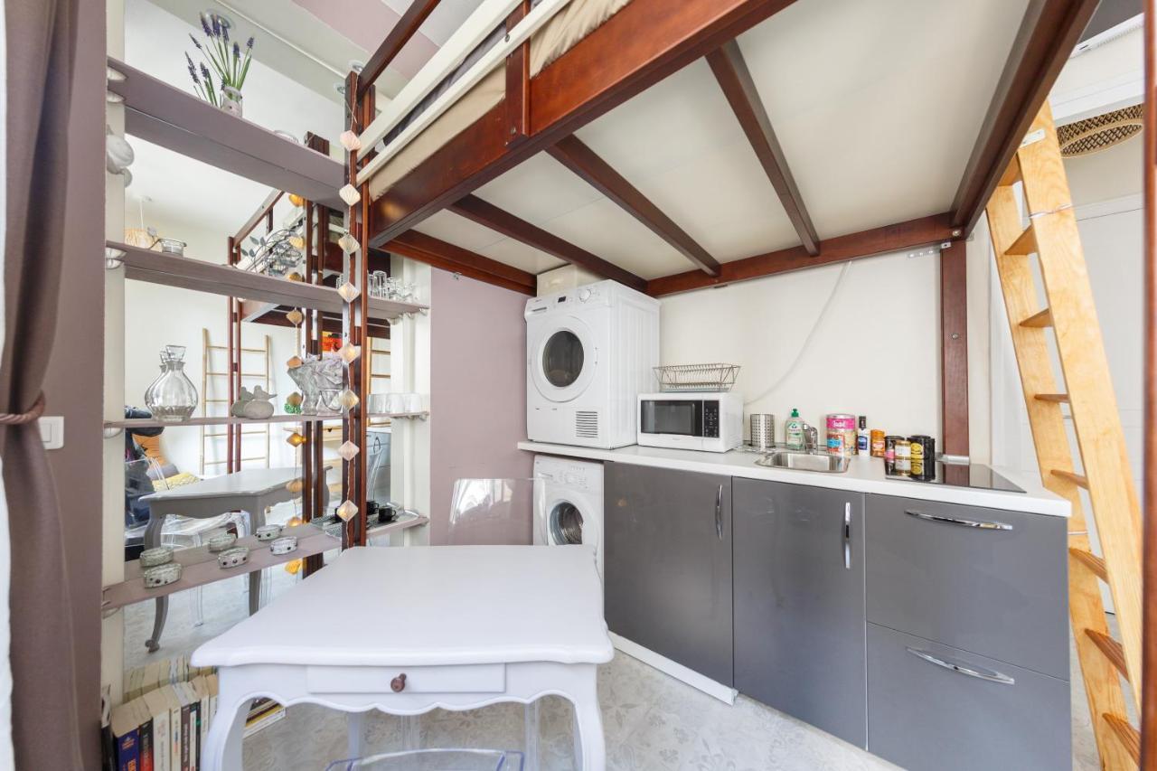 Sacre Petit Studio In The Coeur Of Montmartre Paris Extérieur photo